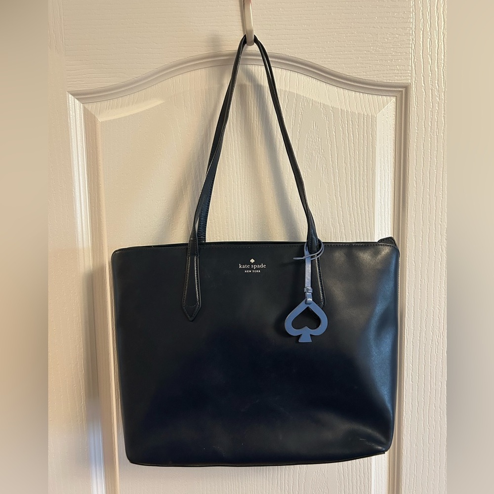 Kate Spade Navy Blue Tote Bag